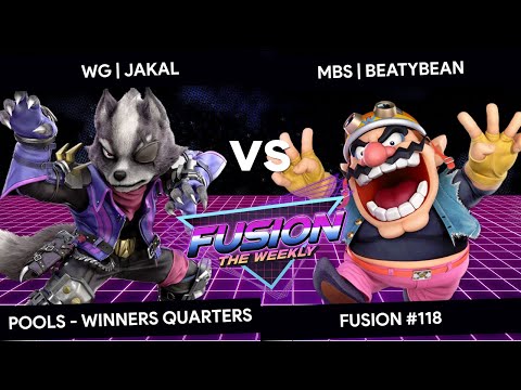 Fusion #118 - Jakal (Wolf) vs BeatyBean (Wario) - Pools - Winners Quarters