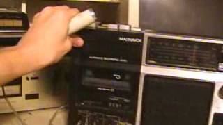 Magnavox radio-cassette recorder