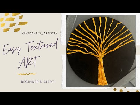 "Easy Texture Art for Beginners | Must-Try Tutorial!"