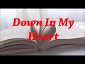 Down In My Heart by Sandi Patty (with lyrics)