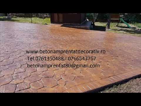 Beton Amprentat Lupeni -Hunedoara Tel.0761350488 -0766543767
