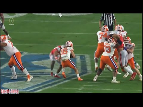 Ohio State DB Shaun Wade Ejected For Targeting Call vs Clemson (2019 Fiesta Bowl)