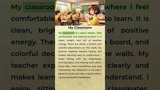 My Classroom – A Place to Learn & Grow 💖 | Learn English Story #learnenglish #englishshorts