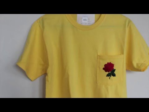 Diy Rose Patch T Shirt