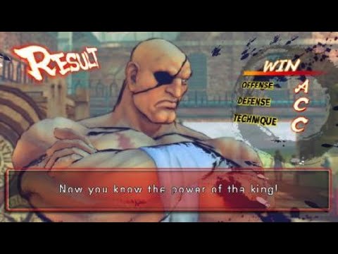 Sagat Tiger Destruction