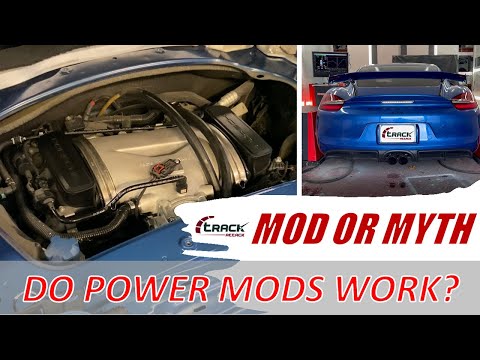 Porsche Cayman GT4 | Power Mods IPD Plenum, BMC Filter, Cobb Accessport | TRACK ATTACK | Mod or Myth