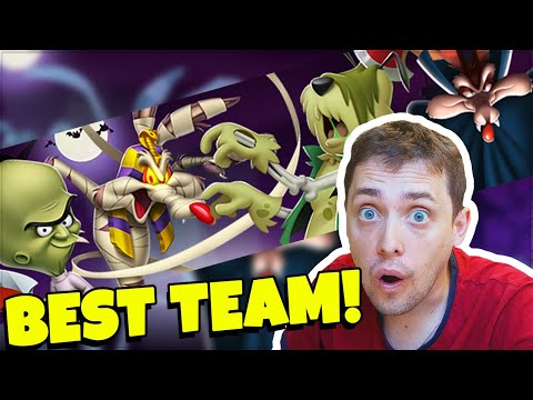NEW HORROR TEAM IS THE BEST! REWORK OLD MONSTERS - Looney Tunes World of Mayhem