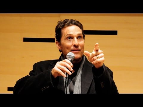 Matthew McConaughey On Researching Roles