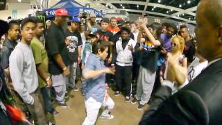 BOPPIN ANDRE VS JERK KID WORLD OF DANCE 2012