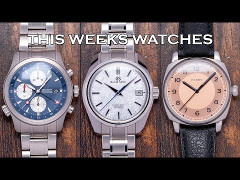 This Weeks Watches - GS Snowscape, Bremont Mr Porter, Fears Salmon, Oris, Pinion & More [EP223]