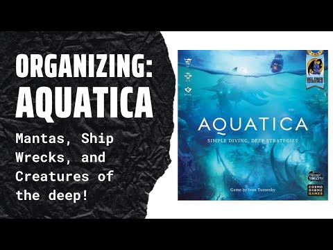 Organizing Aquatica (With Cold Waters Expansion, No Lid Lift, Partially Sleeved) SideGame LLC