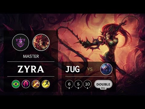 Zyra Jungle vs Skarner - BR Master Patch 9.16