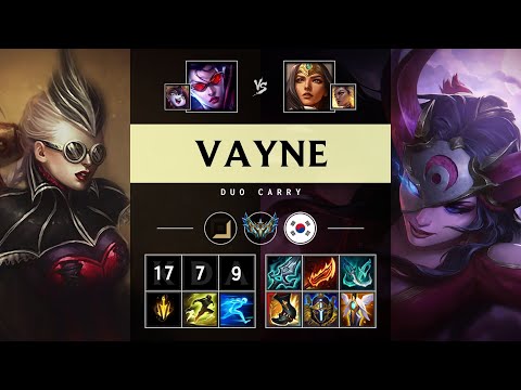 Vayne ADC vs Sivir - KR Challenger Patch 25.21