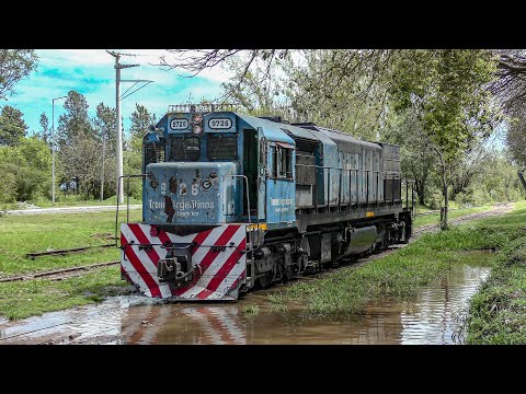 EMD GT22CU 9726: Navegando vías difíciles en Juárez Celman