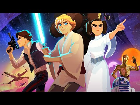 Star Wars - Anime Opening 1 (A New Hope) | "Eden through the rough" (Edens Zero OP)