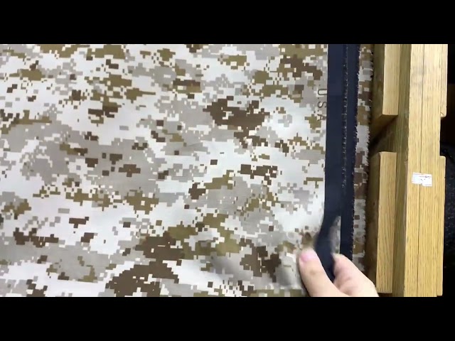 قماش جيش الأصلي مخطط / امريكي