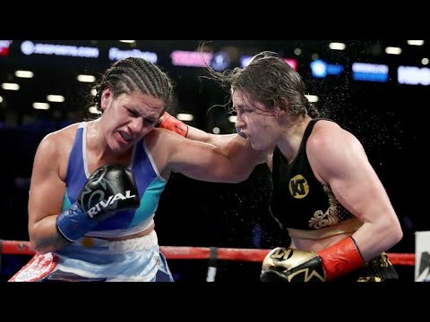 Katie Taylor Vs Victoria Bustos Highlights - WBA IBF Titles