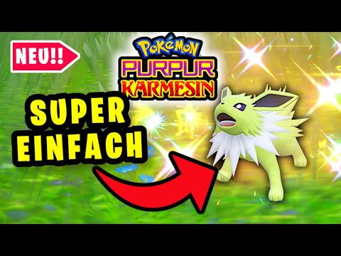 So fangt ihr wildes SHINY BLITZA ganz EINFACH fangen! Pokémon Karmesin & Purpur