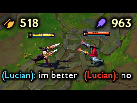 FULL AD vs FULL AP LUCIAN