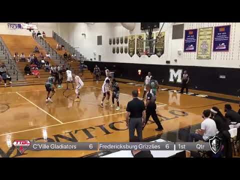 Charlottesville Gladiators vs  Fredericksburg Grizzlies