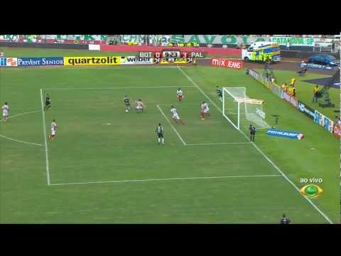 gol-Botafogo SP 0 x 4 Palmeiras