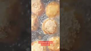 spicy Yam balls filled with surprises #shorts