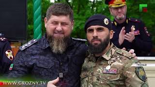Рамзан Кадыров посетил торжественное построение ОМОНа «АХМАТ Грозный»