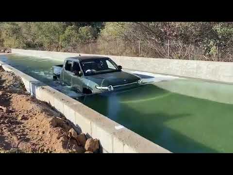 Rivian R1T Proves Electric Trucks Can Drive Through Deep Water Better Than Petrol/Diesel Cars