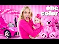 BUYING Everything In ONE COLOR For My Daughter