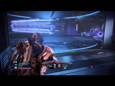 Mass Effect 3: Citadel - Archives: CAT6 Heavy Combat, Asari Hologram Scene HD Gameplay PS3