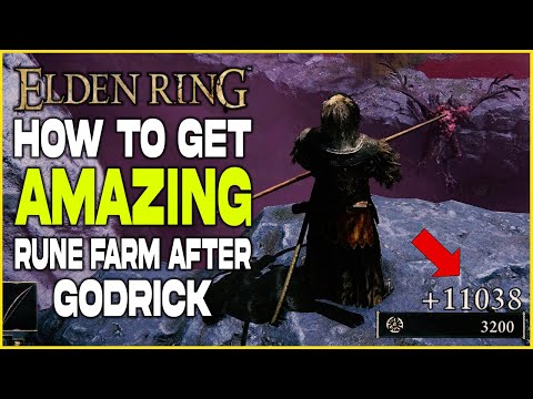 *GUIDE* BEST RUNE FARM After You DEFEAT GODRICK! EASY MILLION RUNES AN HOUR! | Elden Ring