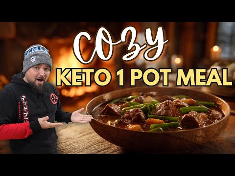 Cozy Cottage Cheese & Savory Beef winter one pot meal - Easy Keto Friendly Recipe
