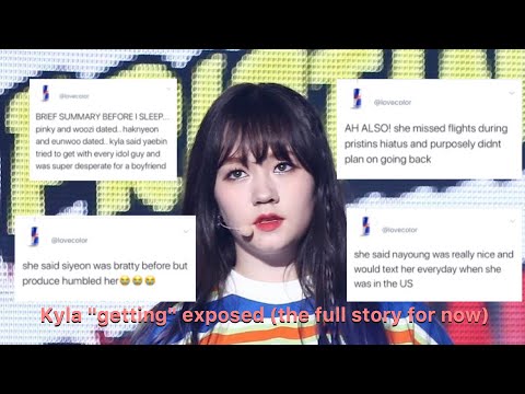 Kyla "getting" exposed (the full story for now)