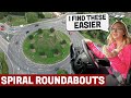 How to Follow Multi-Lane Spiral Roundabout Markings