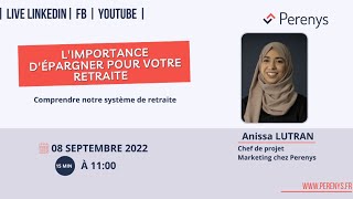 Importance épargner retraite