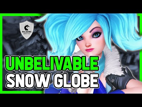 UNBELIVABLE Evie Competitive (Pro Player) SNOW GLOBE
