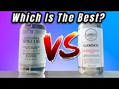 Gamblin Gamsol VS Chelsea Lavender Spike Oil - The Real Facts!