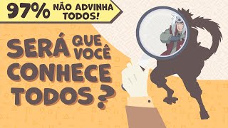 QUIZ DE NARUTO! Adivinhe o Personagem pela Sombra!