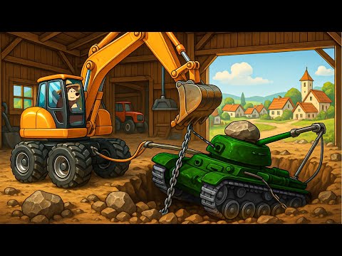 WW2 Tank Recovery & Garage Restoration 🔧 | Realistic Heavy Vehicle Repair