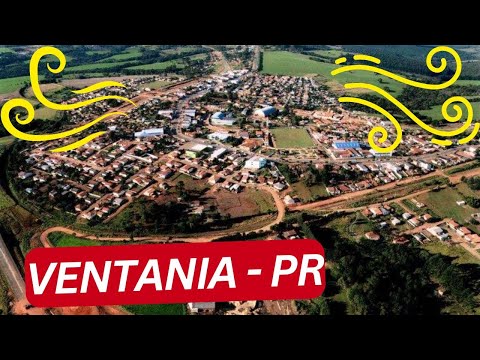 Passando pela estrada da cidade de Ventania no Paraná
