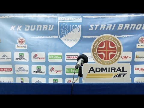 Konferencija za medije | 10.kolo DUNAV - ČAČAK 94