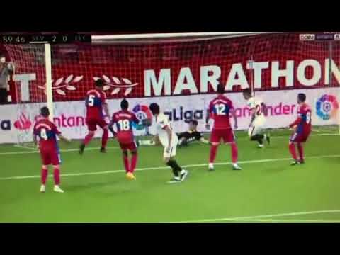 Golazo Franco Vasquez ⚽ Sevilla 2 X 0 Elche I Goal Franco Vazquez in La Liga I 2021 360p