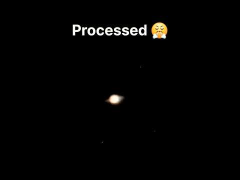 Capturing the Saturn Through my Homemade Telescope🪐🔭 #capturing #saturn #Telescope #astrophotography