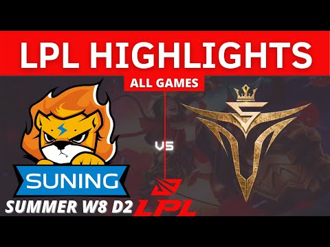 SN vs. V5 | All Games HIGHLIGHTS - W8 D2 | LPL Summer Split 2021 | SUNING VS VICTORY FIVE