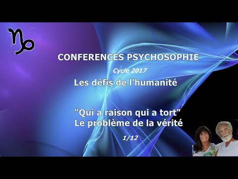 2017 01  "Qui a raison qui a tort ?" - Patrice & Frédérique  Brasseur -  Les défis de l'humanité