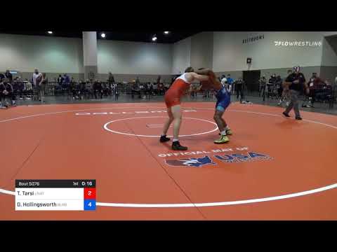 70 Kg Prelims Trevor Tarsi Unattached Vs David Hollingsworth Burg Training Center