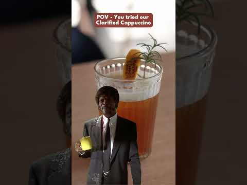 Jules Winnfield would approve our Clarified Cappuccino | Maverick & Farmer