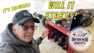 Snowblower Will It Start After Sitting?
