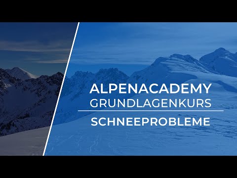 LAWINEN PROBLEME - Die Arten von Schneeproblemen erklärt | Winter Grundlagenkurs