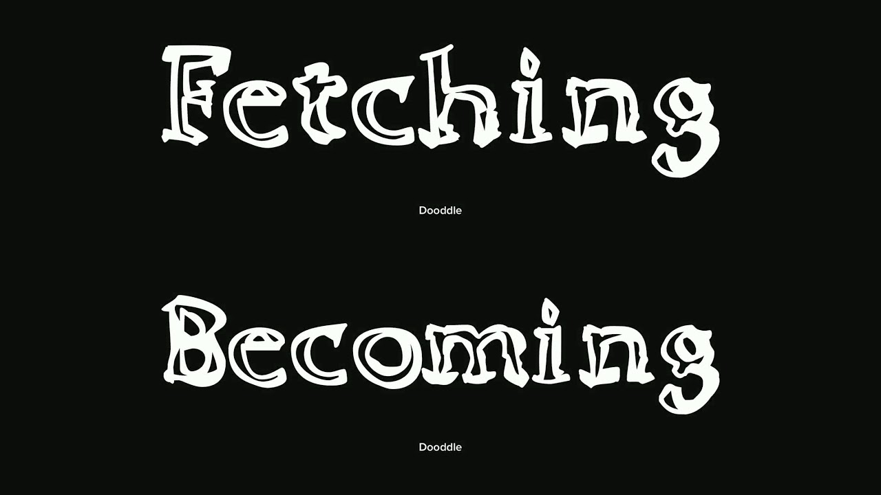 Doodle Font Download